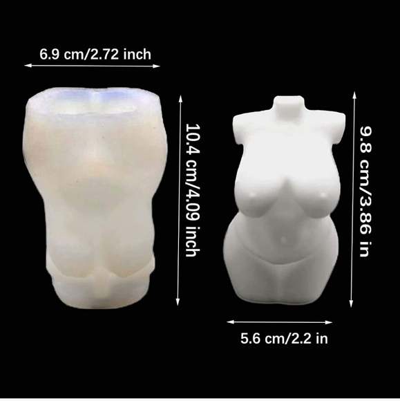 BODY CANDLE MOLD - Picture 4 of 7